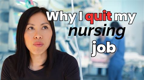 Why I Quit My Nursing Job How I M Healthier Moving Forward YouTube