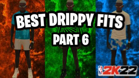 Top 5 Best Drippy Fits Tutorial On Nba 2k22 Part 6 Youtube