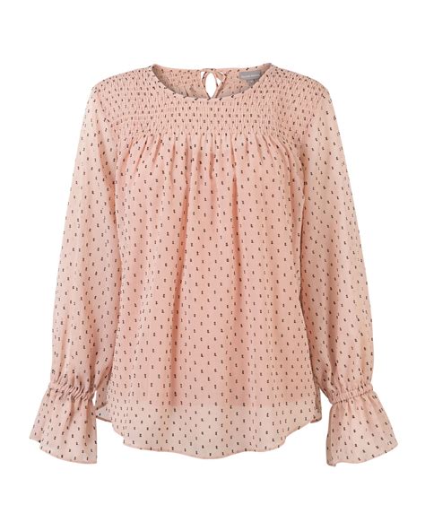 Romantics Polka Dot Blouse Oliver Bonas