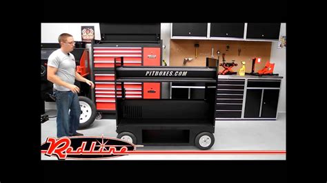 Ricky Sanders Racing Nascar Pit Box Tire Cart Youtube