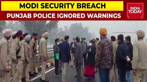 Punjab Cops Ignored Warnings About Blockades Centre Vs Punjab Govt War