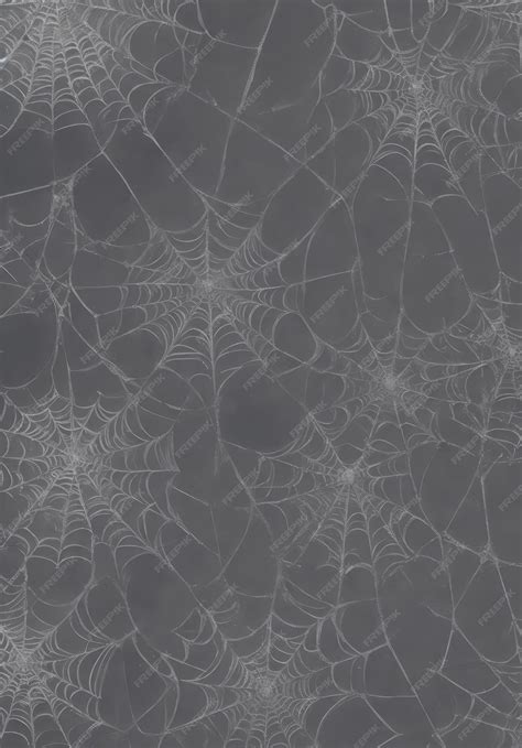 Premium Ai Image Cobweb Pattern Texture