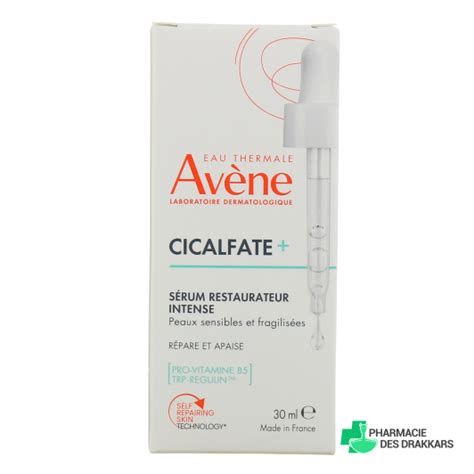 Avene Cicalfate sérum réparateur peau sensible fragilisée