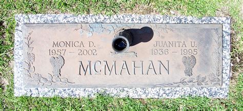 Juanita Usrey McMahan 1936 1995 Find A Grave Memorial