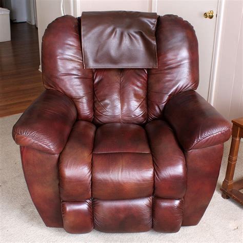 Brown Leather La Z Boy Recliner Ebth