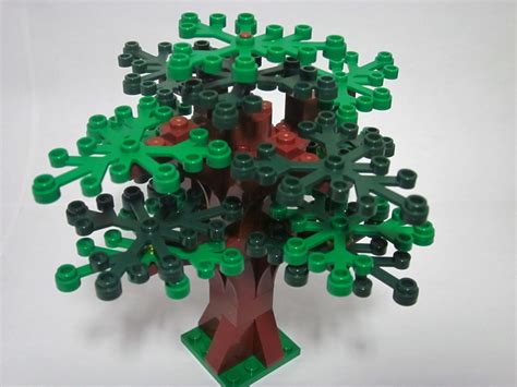 Custom Forest Tree For Lego With Multicolored Green Leaves Etsy