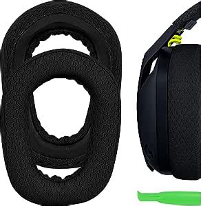 Geekria Comfort Mesh Fabric Replacement Ear Pads For Logitech G G