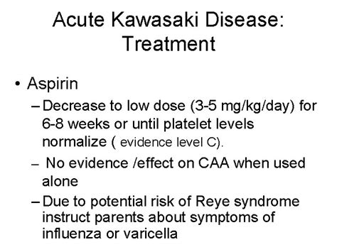 Kawasaki Disease An Update Of Diagnosis And Treatment