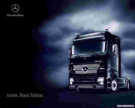 Benz Truck Wallpapers Wallpaper Cave