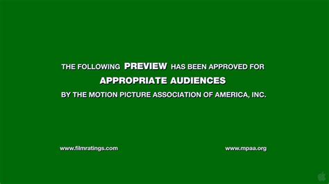 MPAA Splash Screen for Trailers HD - YouTube