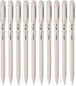 Hauser Xo Mm Pcs Jar Set Matt Finish Light Weight Gel Pen