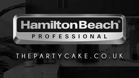 hamilton beach tpc  party cake