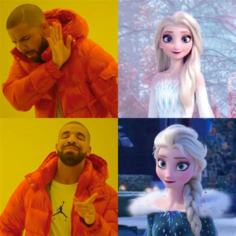 Elsa Hair No Yes | Frozen | Know Your Meme