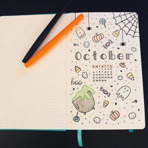 37 October Bullet Journal Ideas To Plan The New Month