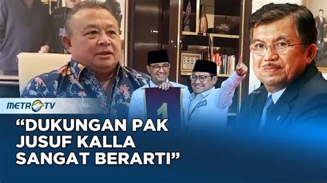 Hermawi Taslim Dukungan Pak Jusuf Kalla Sangat Berarti YouTube