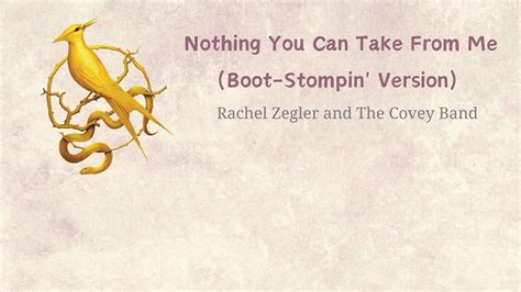 [vietsub Lyrics] Nothing You Can Take From Me Rachel Zegler Anh The Covey Band From Thg