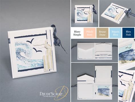 Tutoriel Mini Album Vacances La Mer Set Vagues Dinspiration