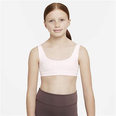 Pink Sports Bras Nike Id