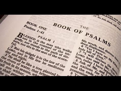 The Complete Book Of Psalms Kjv Read Along Youtube