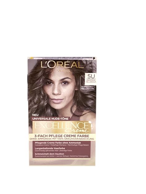 LOREAL Excellence Nude farba jasny brąz 5U 13912883680 Allegro pl