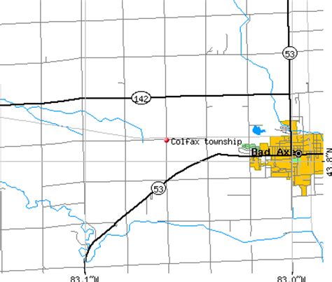 Colfax township, Huron County, Michigan (MI) Detailed Profile