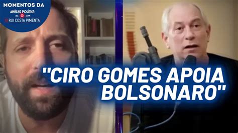 O Debate Entre Ciro Gomes E Greg Rio Duvivier Momentos Da An Lise