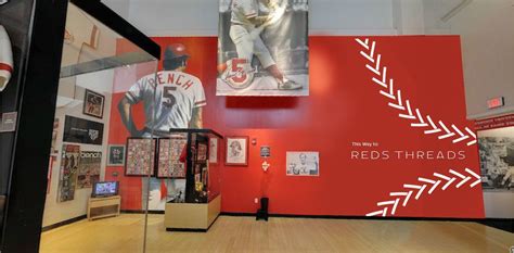 Reds HOF Museum Design in 2023 | Graphic design class, Baseball design ...