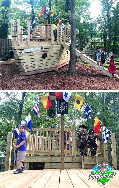 66+ Wooden Pirate Ship Outdoor Playset - Home Decor Ideas