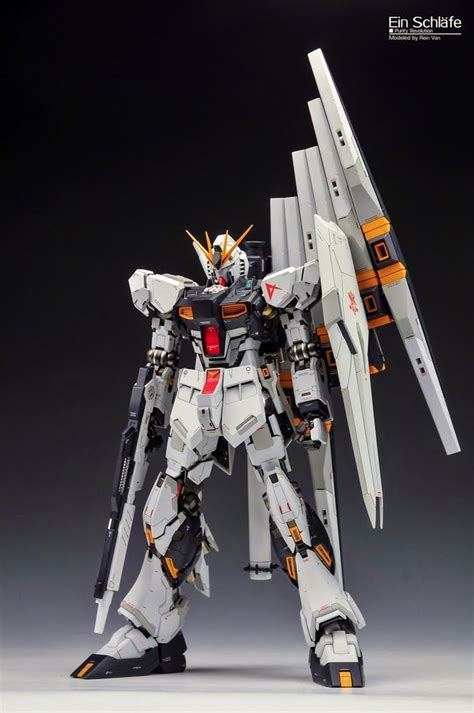 Custom Build Mg 1100 Rx 93 Nu Gundam Ver Ka Detailed Gundam Kits