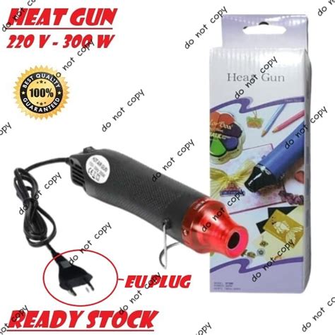 Jual Mini Hot Gun Heat Gun Low Watt 300W Electric Alat Pemanas Multifungsi Heatgun Shopee