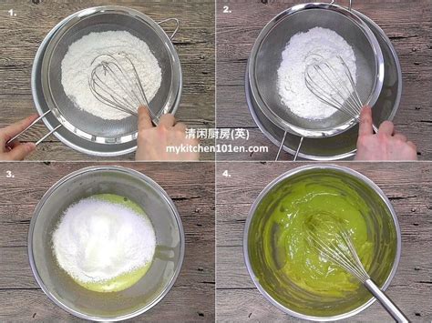 Pandan Sponge Cake Recipe With Natural Pandan Fragrance