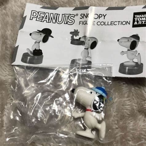 現貨 史努比 Snoopy 附底座 扭蛋公仔 5入組 Sn59632 叉叉日貨