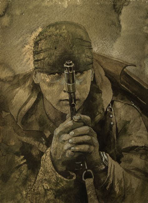 Солдат, Картина - Андрей Яковлев | Artmajeur