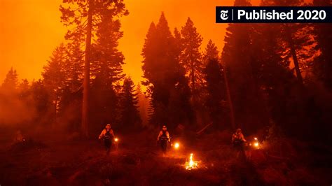 The Climate Connection to California’s Wildfires - The New York Times