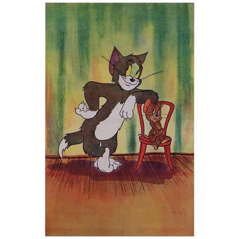 "Tom And Jerry" Film Poster, 1941 For Sale at 1stDibs | tom and jerry ...