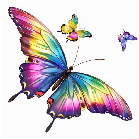Premium Photo | Magic Butterflies Clipart Butterfly