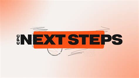 Cpc Next Steps Taking The Next Step Centreville Presbyterian Church