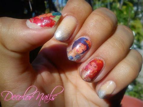 Reto Colores Y T Cnicas Water Decals Nude Nails Nude Decals