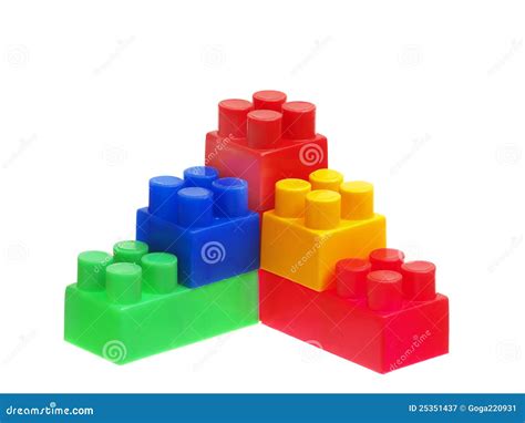 Bright Color Building Blocks Royalty Free Stock Photography - Image ...