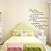 Everd Hh French Motto Phrases Adhesive Wall Sticker Bedroom Living