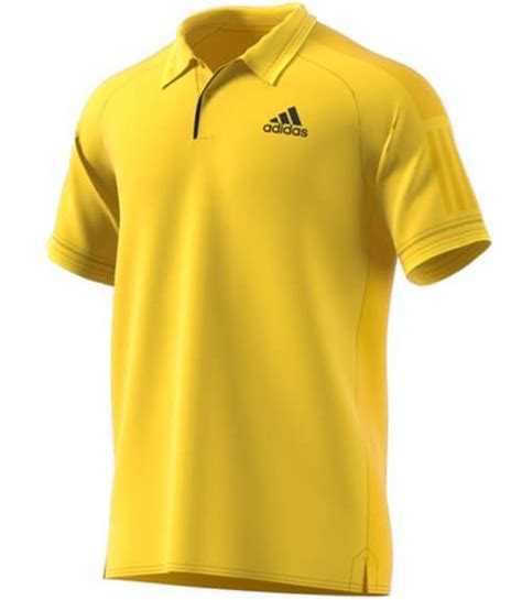 Polo De P Del Adidas Barricade En Color Amarillo Nueva Colecci N