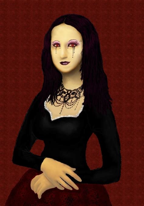 Mona Lisa By Kuroi Ti Mona Lisa Halloween Face Makeup Art