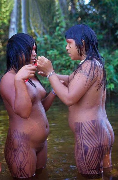 South American Xingu Tribe Women Pussy Porn Xxx Pics