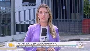 TEM Notícias 1ª Edição Sorocaba Jundiaí Caso Juliana acusado de