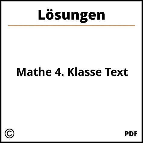 Mathe Klasse Textaufgaben