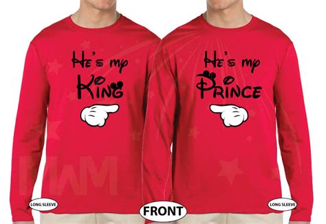 LGBT Gay Matching He S My King And He S My Prince Etsy