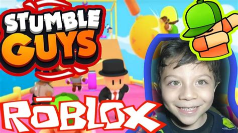 Stumble Guys En Roblox MI Primera Vez Max Juegos YouTube