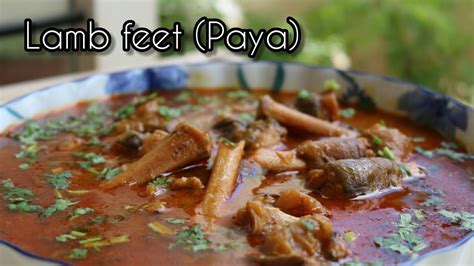 Lamb Feet Recipe Paya Recipe Flavours From The Kitchen Youtube