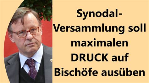 Bereit Zum Schisma Teile Des Synodalen Weges V Llig Kompromisslos Und