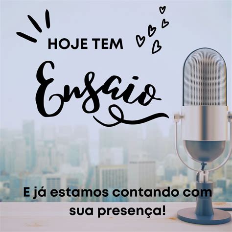 Contamos Com Suas Presenças